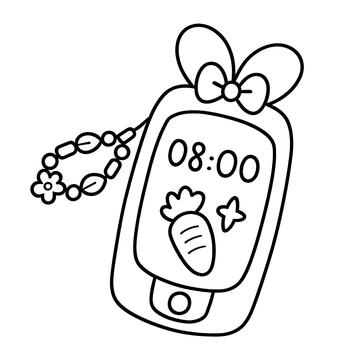 CUTE & SIMPLE bold-easy Coloring Book