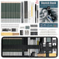 12/20/25/54/70 pcs Drawing Sketching Coloring Set Drawing Pencils & Sketching Kit