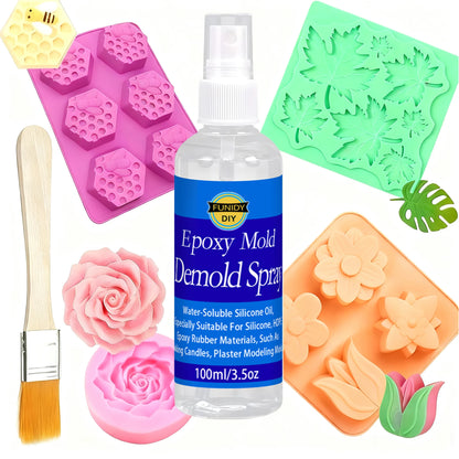 3.5oz Epoxy Mold Demold Spray for candle making