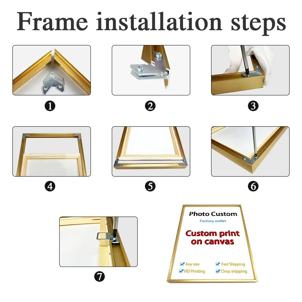 Custom Big Size Painting Canvas