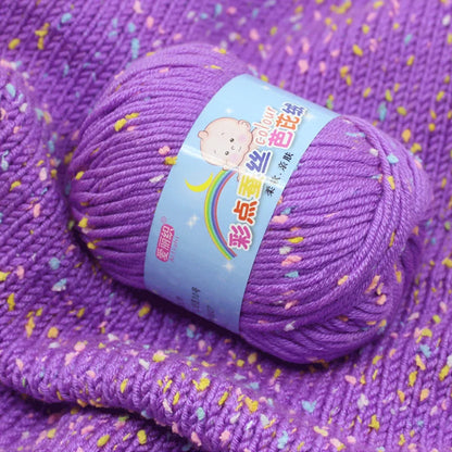 High Quality Wool Thread Eco-dyed Needlework Baby Cotton Cashmere Yarn