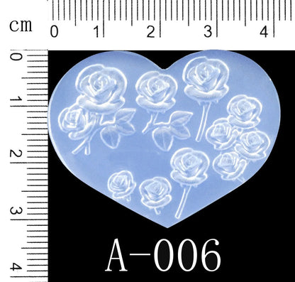 SNASAN Tiny Beads Cartoon Flowers Heart Star