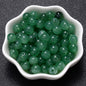 6-18mm Gradient Acrylic Beads Round Cat's Eye  Loose Spacer Beads