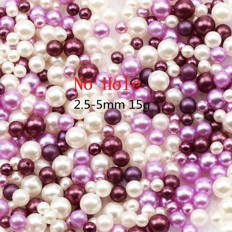Cheap Accessories Mixed Water Droplets Shape Imitation Pearls