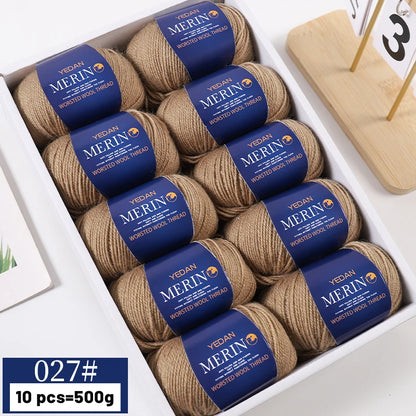 500g fine fine wool yarn