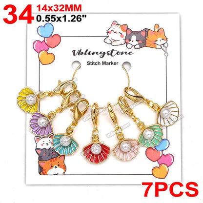Cat Knitting Stitch Markers