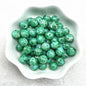 4/6/8/10mm Pattern Round Glass Beads Loose Spacer Beads