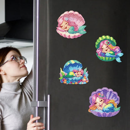 6Pcs Acrylic Cross Diamond Painting