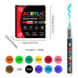 12/24/36/48Colors/set Acrylic Marker Pen