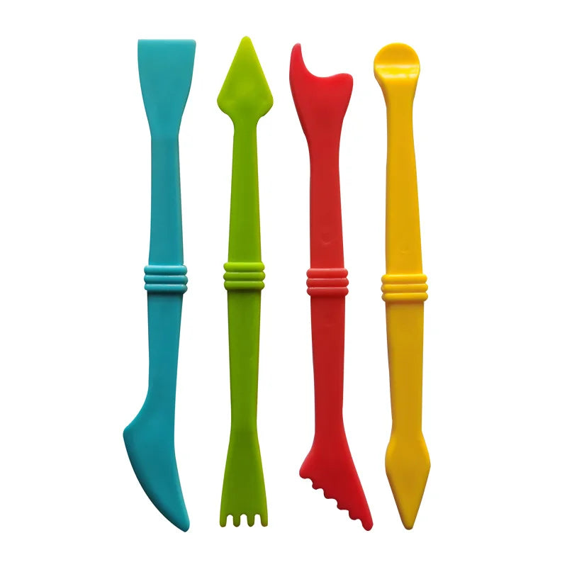 Cartoon 3D Animal Play Dough Molds