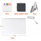 Magic Glow Kids Drawing Board: Reusable LCD Tablet, Erasable Light-Up Doodle Pad for Ages 3-6+ | Fun Educational Toy Menu Board