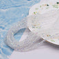 New 2 3 4mm Dyeing Rondelle Crystal Glass Beads