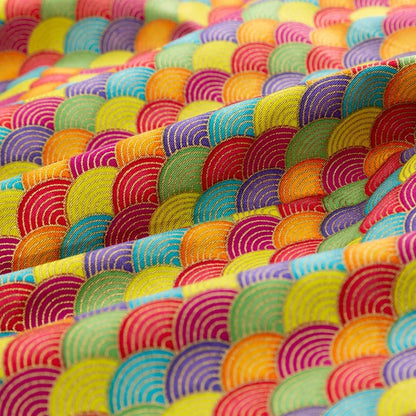 50x145cm Japanese Kimono Bronzed Fabric