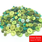 50g/Pack Mix Size Mix color Resin Button 1-3cm