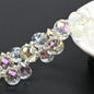 Austria AB Color Crystal Strawberry Beads 10*8mm Shiny Faceted Glass Beads