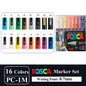 New Uni Posca Marker Pen Set PC-1M/3M/5M/8K/17K