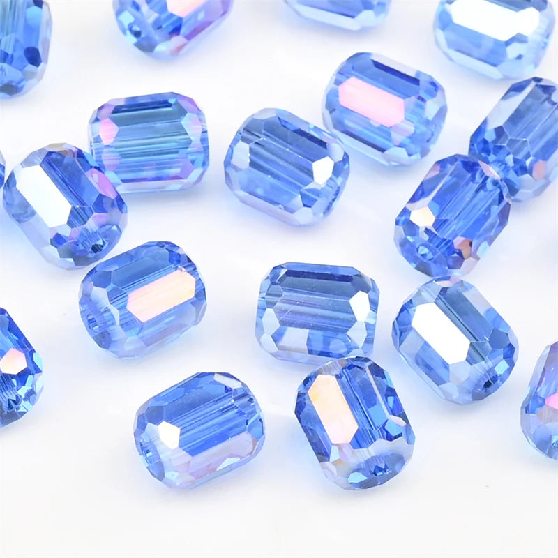 9mm Austria Crystal Beads Faceted Round Barrel Loose Spacer Beads