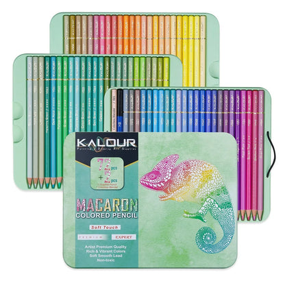 KALOUR Colored Pencil 72pcs/Set Art Stationery Rich Colors