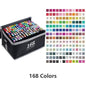 24-168 Colored Marker Pens Set