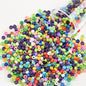 12Grams/Tube 2mm Metallic Seed Beads Japanese Round Glass Seedbeads 1200pcs