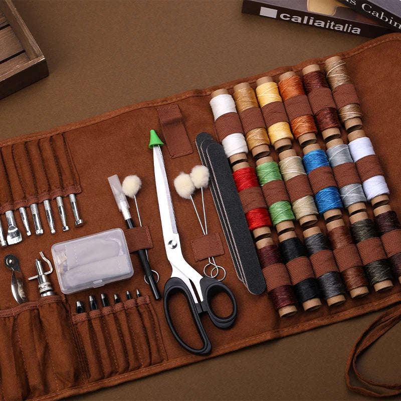 KRABALL Leather Working Kit Craft Tools Supplies