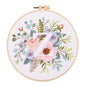 Letter Embroidery DIY Flowers Painting Full Needlework Bag