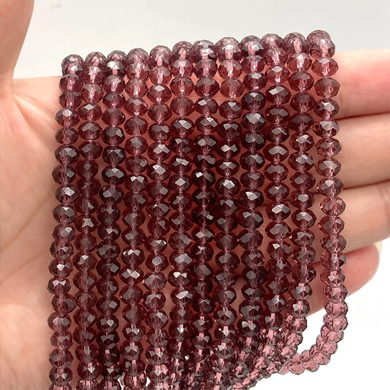 Multicolor 2 3 4 6 8mm Austria Faceted Crystal Beads