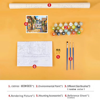 Paint by Numbers Kit for Adults，children，Beginner to Advanced