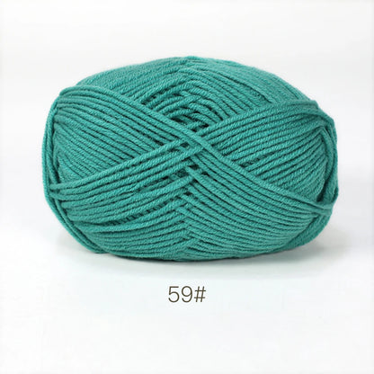 A1-a 50g/Set Soft Milk Cotton Yarn for Crochet Threads for Knitting