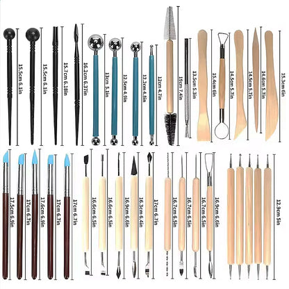 modeling tools for polymer clay sculpting tools