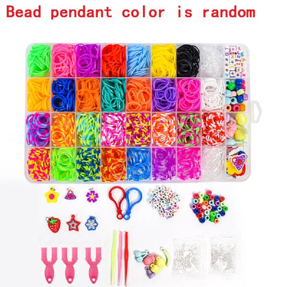 Boxed! DIY Handmade Rubber Bands Loom Weaving