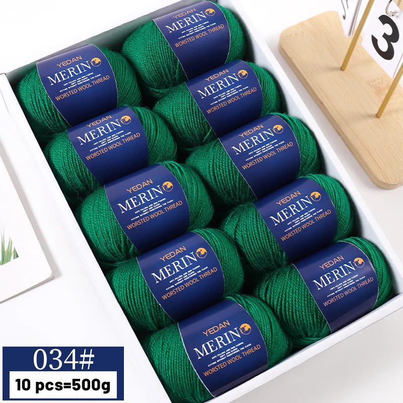 500g fine fine wool yarn