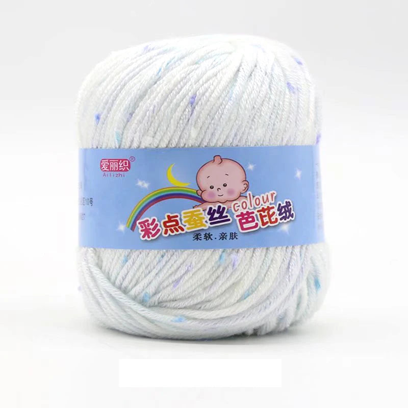High Quality Wool Thread Eco-dyed Needlework Baby Cotton Cashmere Yarn