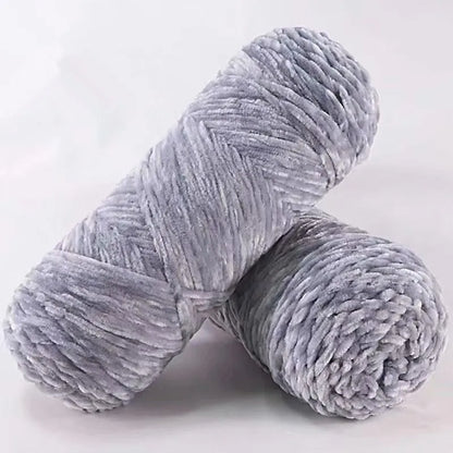 DIY 100% Polyester  Velvet Yarn