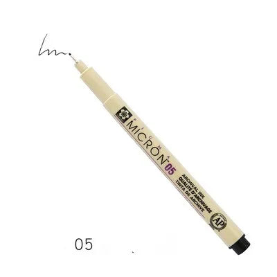 1pcs Sakura Pigma Micron Fine Pen Waterproof Smooth Black Ink  Rotulador Tekenen