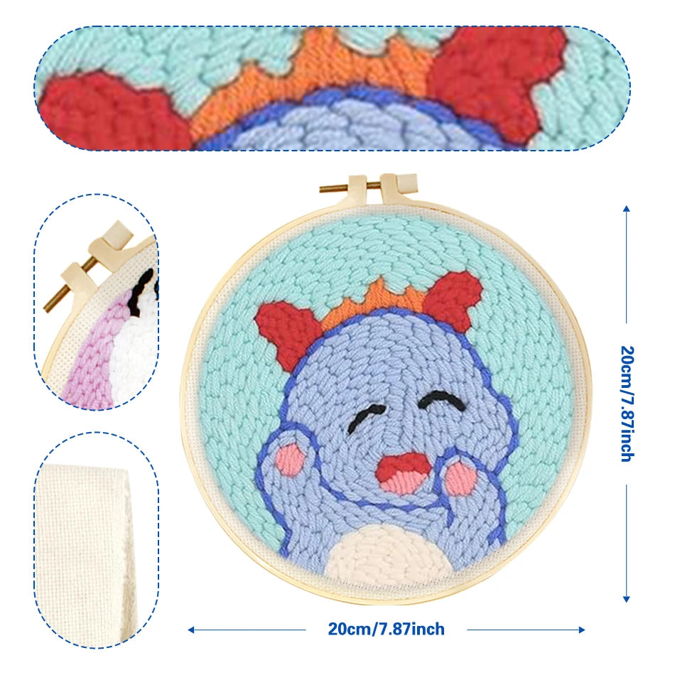 GATYZTORY punch needle embroidery Package
