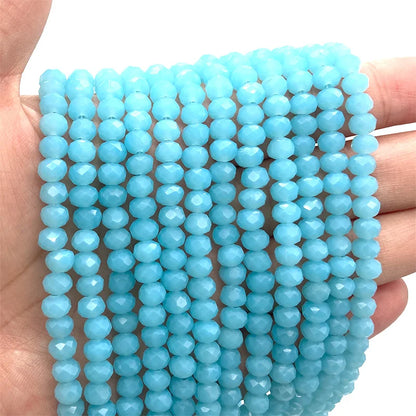 Multicolor 2 3 4 6 8mm Austria Faceted Crystal Beads