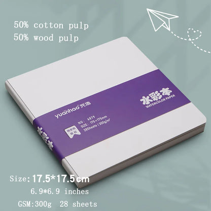 Watercolor paper painting book thick paper GSM300g
