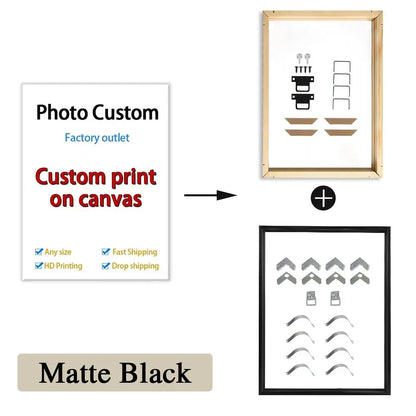 Custom Big Size Painting Canvas