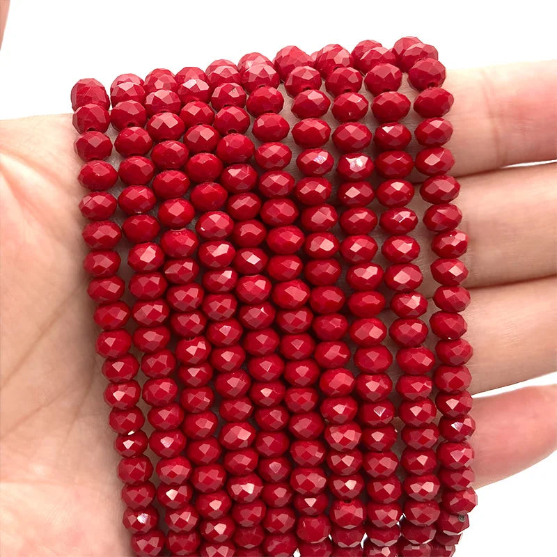 Multicolor 2 3 4 6 8mm Austria Faceted Crystal Beads